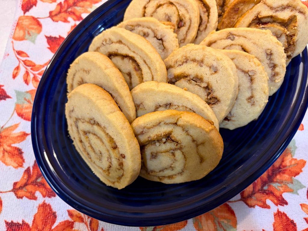 Pecan Pinwheel Cookies